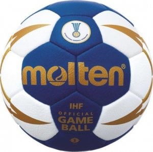 Molten Piłka ręczna Molten - oficjalna, meczowa IHF rozmiar 2 1