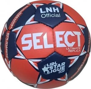 Select Piłka ręczna Select Ultimate Replica LNH Lidl Star Ligue czerwono-granatowa 18389 3 1