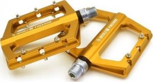 Nexelo Pedały platforma NEXELO SUPREME FREERIDE, łożyska maszynowe, wymienne piny Wybierz kolor: Pomarańczowy 6
