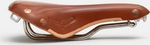 Brooks Siodełko BROOKS SWIFT, Honey, Steel Rail, Waga 510g, Linia Leather 4