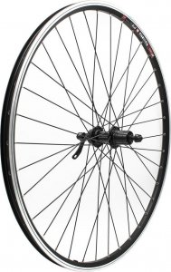 DT Swiss Tylne koło rowerowe 28", 36 szprych, Shimano Cues, DT Swiss 535, Sapim, pod tarcze / V-brake 2