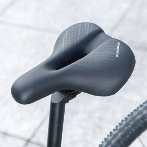 RockBros Siodełko rowerowe MTB z amortyzorami wodoodporne - czarne ROCKBROS 4