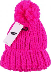 4f Czapka damska 4F różowa H4Z22 CAD013 54N 2