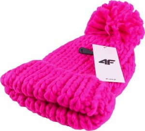 4f Czapka damska 4F różowa H4Z22 CAD013 54N 3