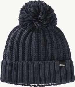 Jack Wolfskin Czapka Jack Wolfskin HIGHLOFT KNIT BEANIE W NIGHT BLUE Rozmiar:M 1