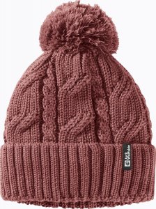 Jack Wolfskin Czapka Jack Wolfskin POMPOM BEANIE APPLE BUTTER 1