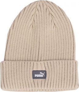 Puma Czapka Puma Classic Cuff Beanie beżowa 024826 03 Senior 1