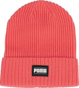 Puma Czapka Puma Ribbed Classic Cuff Beanie różowa 024038 08 Senior 1