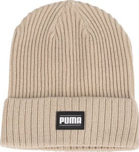 Puma Czapka Puma Ribbed Classic Cuff Beanie beżowa 024038 07 Senior 1