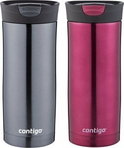 Contigo Zestaw kubków termicznych Contigo Huron 470ml - Gunmetal + Vivacious 1