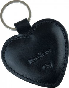 Breloczek Stefania Skórzany brelok serce "kocham cię" 3