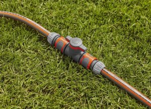 Gardena Gardena Coupling with Flow-Control Valve, valve, Drip irrigation system, Plastic, Grey, Orange, Male/Male, 1 pc(s) 7