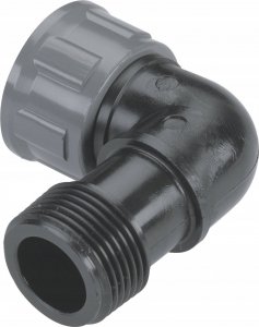 Gardena Valve L piece internal thread 1" x 1", sprinkler system Gardena 02752-20 1