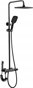 Rea Zestaw PRYSZNICOWY z Termostatem REA ROB Czarny 7