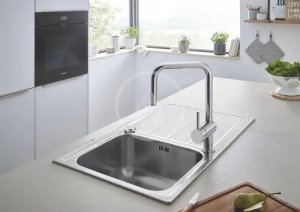 Bateria kuchenna Grohe Grohe bateria zlewozmywakowa Minta, chrom 32322002 4