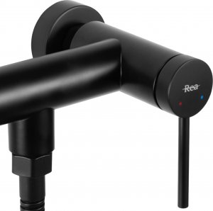 Bateria prysznicowa Rea Bateria prysznicowa REA Clif Czarna 4
