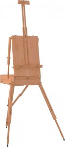 vidaXL vidaXL Sztaluga malarska, 81x121x173 cm, lite drewno bukowe 2
