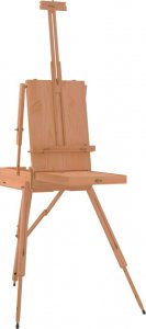 vidaXL vidaXL Sztaluga malarska, 81x121x173 cm, lite drewno bukowe 3