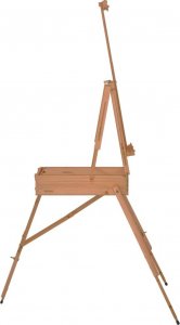 vidaXL vidaXL Sztaluga malarska, 81x121x173 cm, lite drewno bukowe 5