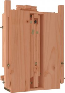 vidaXL vidaXL Sztaluga malarska, 81x121x173 cm, lite drewno bukowe 9