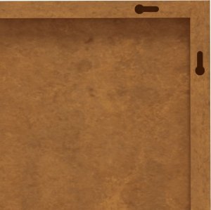 vidaXL Ogrodowa dekoracja ścienna, 3 cz., 105x55 cm, stal kortenowska 7