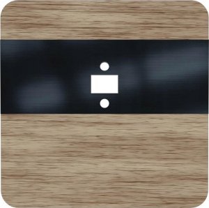 F&F Laserowy czujnik odległości DRL-12-79  buk czarny 2