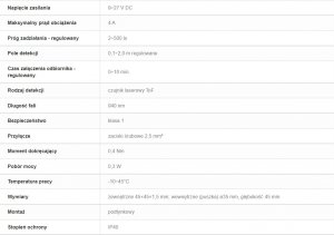 F&F Laserowy czujnik odległości DRL-12-79  buk czarny 5