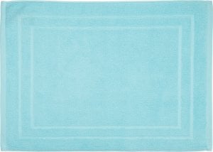 Atmosphera Dywanik łazienkowy bawełniany, 50 x 70 cm, kolor turkusowy 1