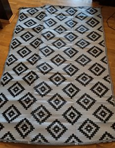 Atmosphera Dywanik łazienkowy 120x120cm szary 4