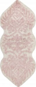 Beliani Dywanik łazienkowy bawełniany 150 x 60 cm różowy CANBAR Lumarko! 1