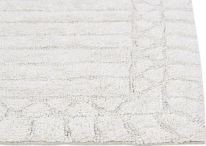 Beliani Dywanik łazienkowy 60x90cm beżowy 5