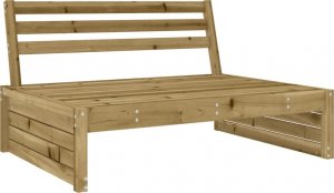 vidaXL vidaXL Siedzisko środkowe, 120x80 cm, impregnowane drewno sosnowe 6