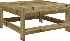 vidaXL Podnóżek ogrodowy z poduszką 6