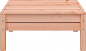 vidaXL vidaXL Podnóżek ogrodowy, lite drewno daglezjowe 4