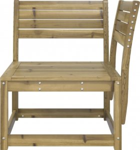 vidaXL Narożne siedzisko ogrodowe, 73x73x78 cm, impregnowana sosna 4