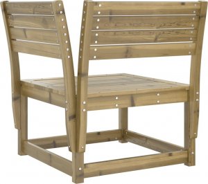 vidaXL Narożne siedzisko ogrodowe, 73x73x78 cm, impregnowana sosna 6