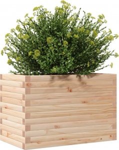 vidaXL Donica ogrodowa, 70x40x45,5 cm, lite drewno sosnowe 4