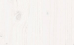 vidaXL Donica ogrodowa, biała, 90x90x23 cm, lite drewno sosnowe 9