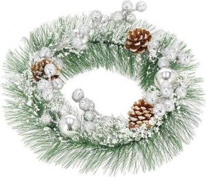 Dekoracja świąteczna Springos wieniec 5