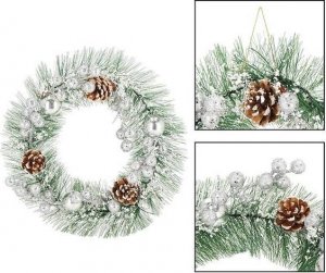 Dekoracja świąteczna Springos wieniec 6