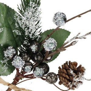 Dekoracja świąteczna Springos gałązka 3