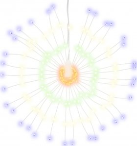 Dekoracja świąteczna vidaXL ozdoba świetlna 3