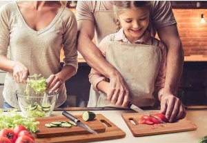 Deska do krojenia Deco4Home bambusowa 36x23cm 7