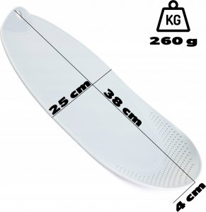 Deska do krojenia Kadax KADAX Deska Do Krojenia Kuchenna Plastikowa Z Ociekaczem Popiel 25x38cm 3