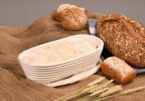 Kesper Koszyk do wyrastania chleba, owalny 35 x 15 cm, Kesper 2