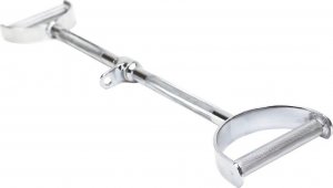 UnderFit Uchwyt do wyciągu UNDERFIT podwójny, prosty, z rączkami 2