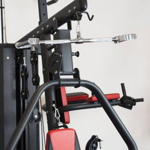 UnderFit Uchwyt do wyciągu UNDERFIT podwójny, prosty, z rączkami 6