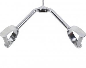 UnderFit Uchwyt do wyciągu UNDERFIT podwójny, z rączkami, 16,3 x 55 x 25,3 cm 3