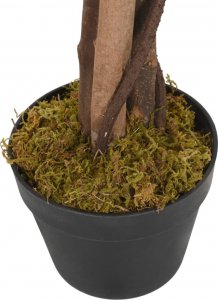 vidaXL Sztuczna wisteria, 560 liści, 80 cm, zielono-biała 4