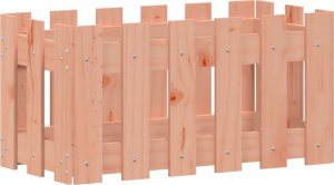 vidaXL Donica ogrodowa z płotkiem, 60x30x30 cm, lite drewno daglezjowe 2